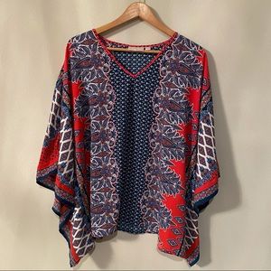 Belle | Stunning Poncho Blouse